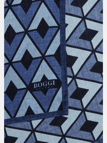 Boggi Milano Einstecktuch in Blau