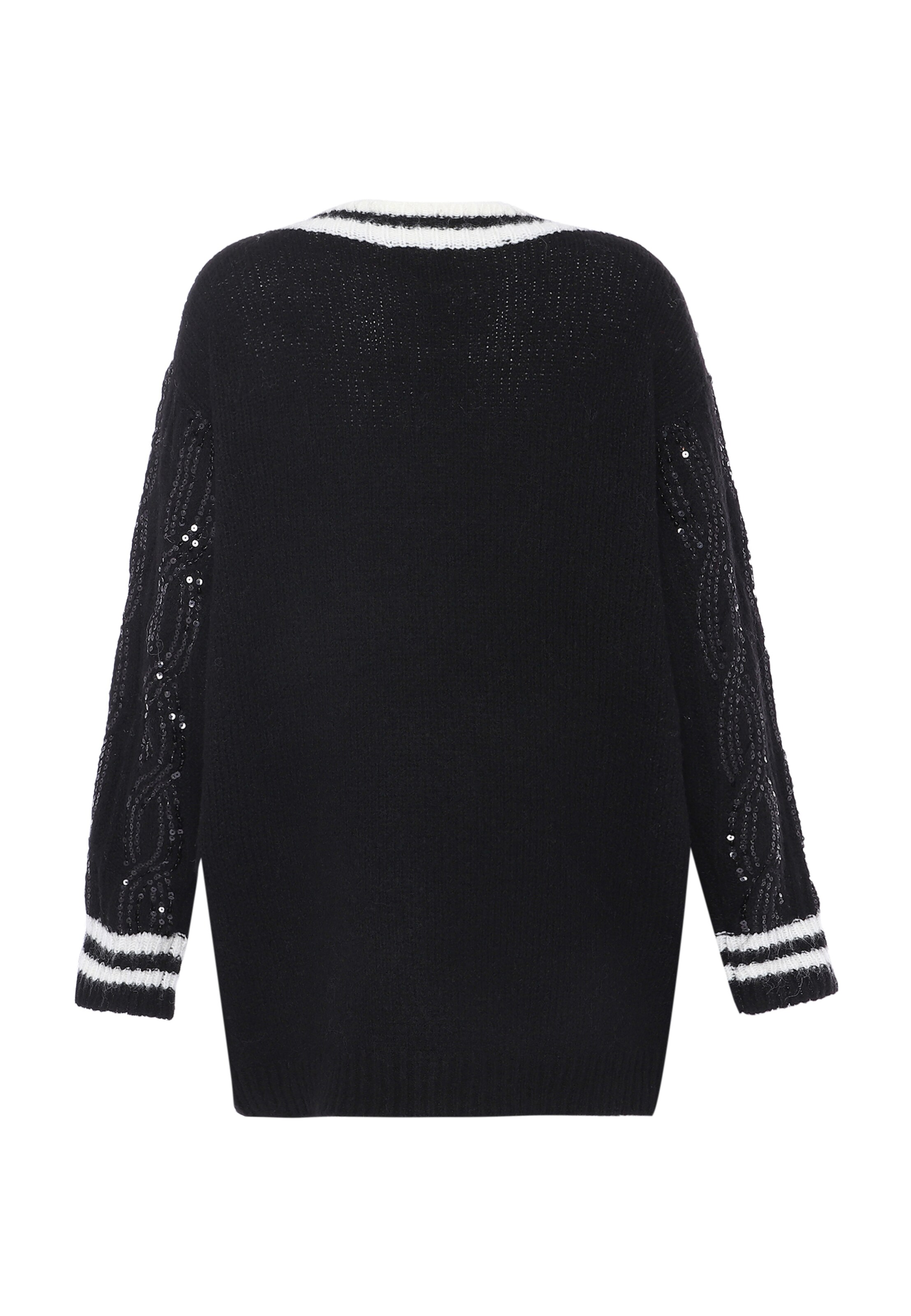 faina Knit cardigan in Black