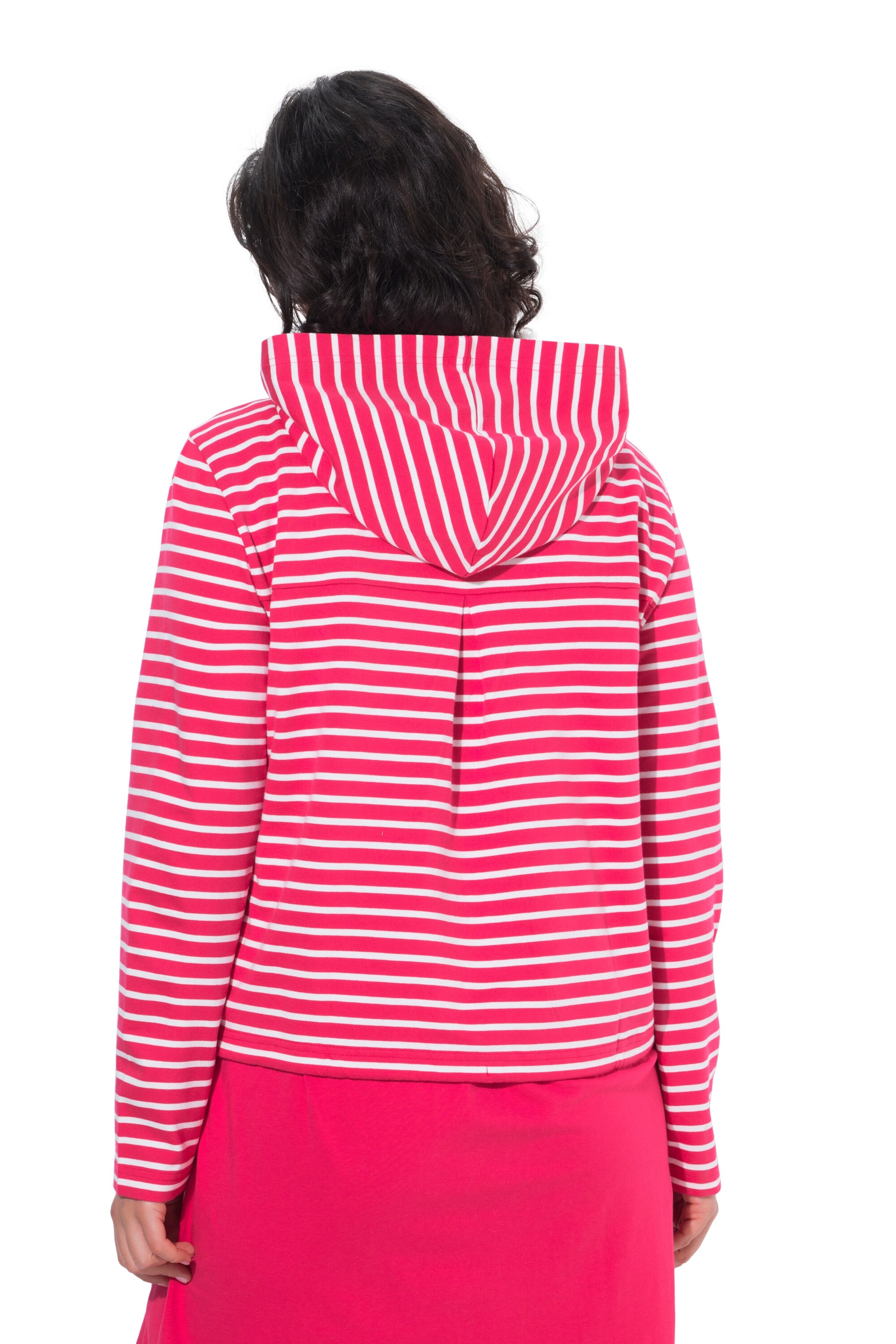 Ulla Popken Sweatjacke in Pink