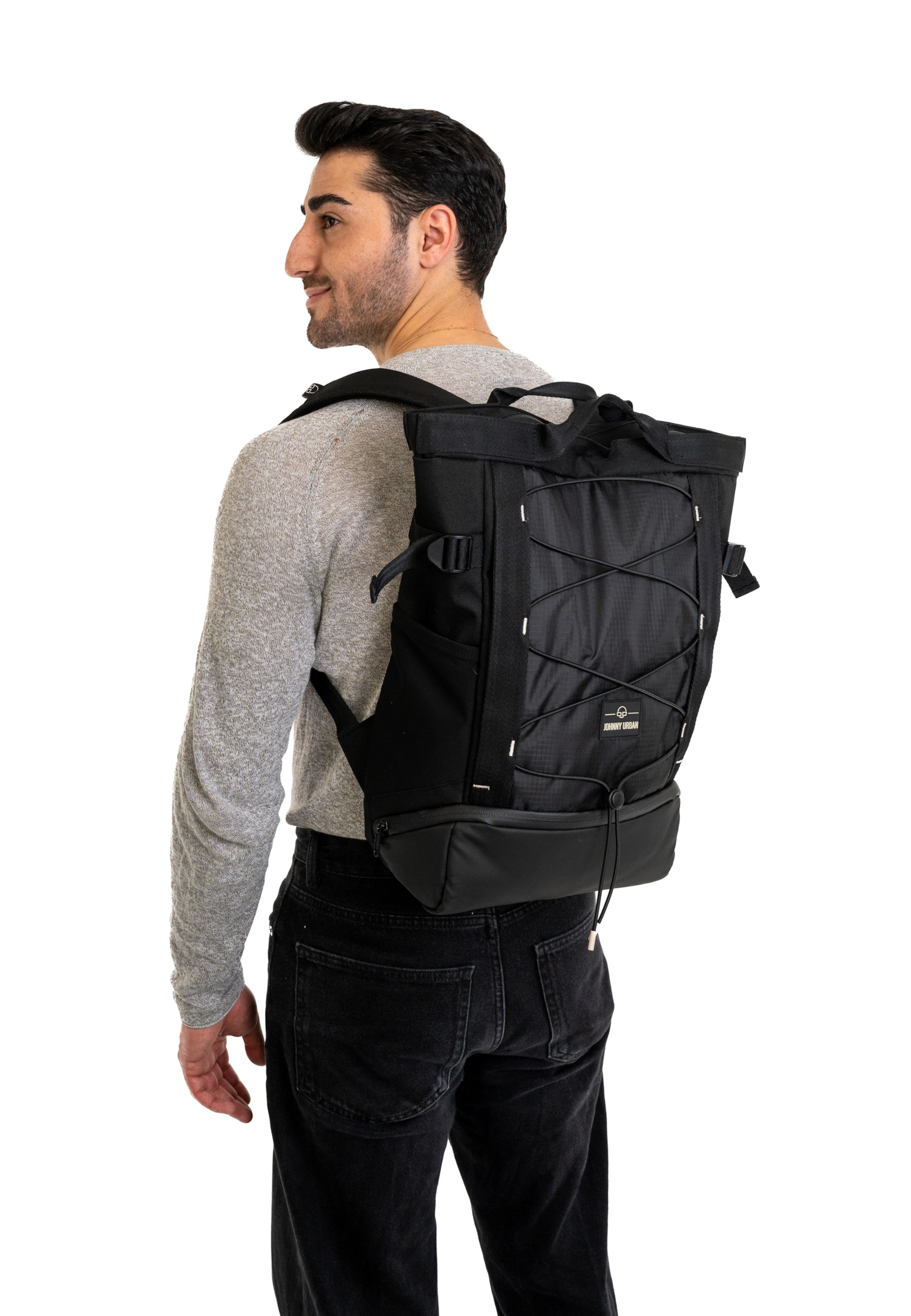 Johnny Urban Σακίδιο πλάτης σε μαύρο: μπροστά