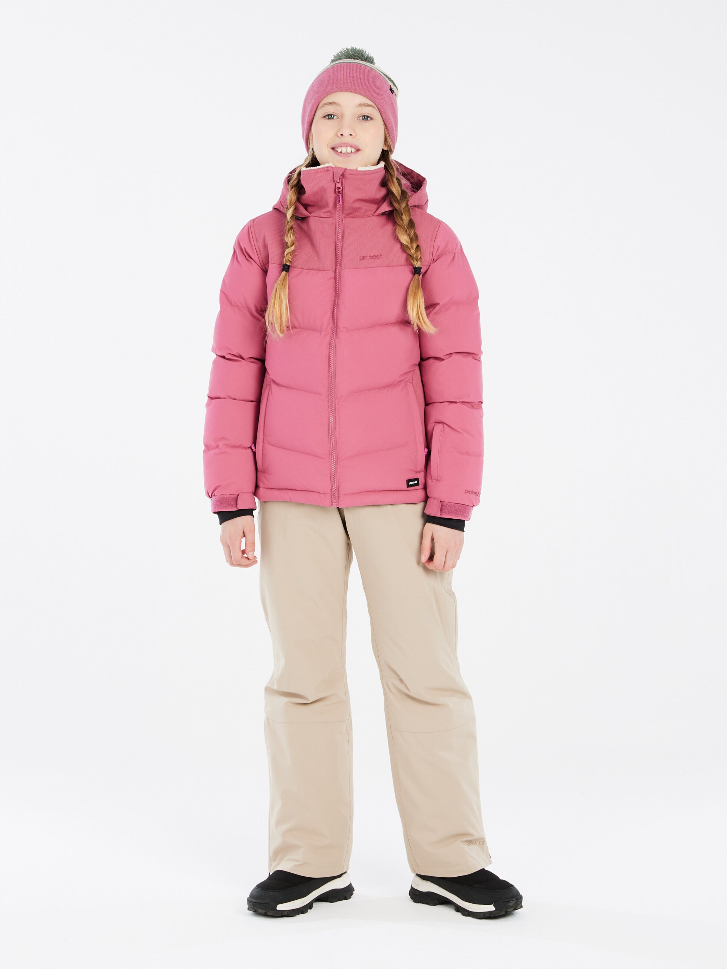 PROTEST Sports jacket 'PRTLILOU JR' in Pink