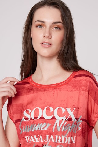 Soccx Blouse in Red