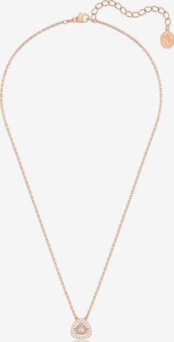 Swarovski Ketting in Roze: voorkant