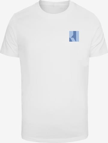Merchcode Shirt 'Lewis Capaldi - Tour' in White: front