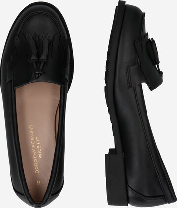 Dorothy Perkins Loafer in Schwarz