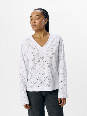 OBJECT Shirts 'Ava' i hvid: forside
