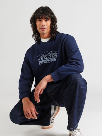 LEVI'S ® Sweatshirt in Blau: Vorderseite