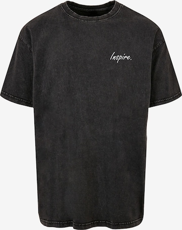 Merchcode Shirt 'Inspire' in Zwart: voorkant