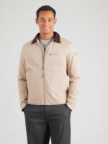 JOOP! Jeans Övergångsjacka 'JJO-340Matok' i beige: framsida