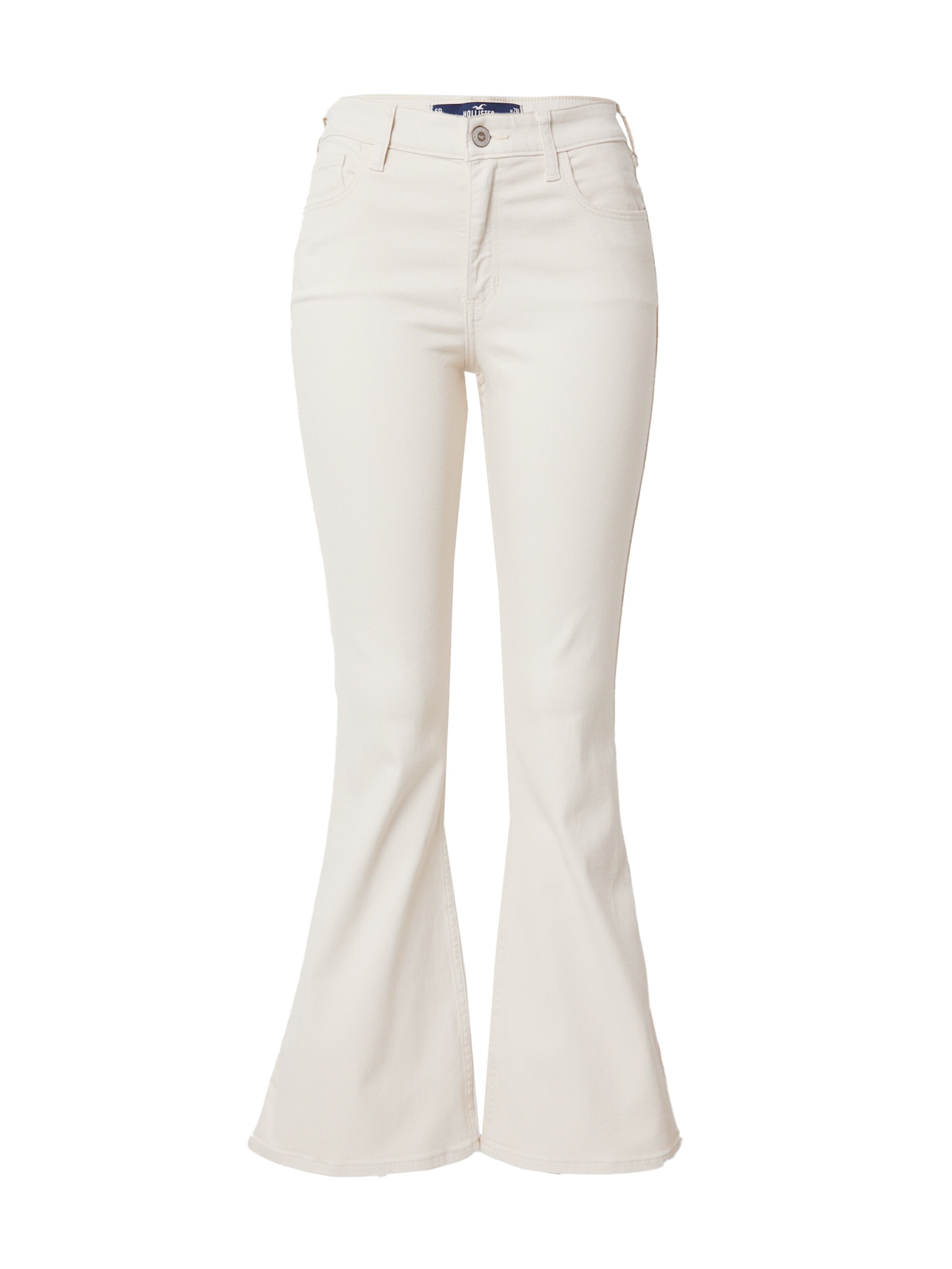 HOLLISTER Levenevä Farkut värissä beige: etupuoli