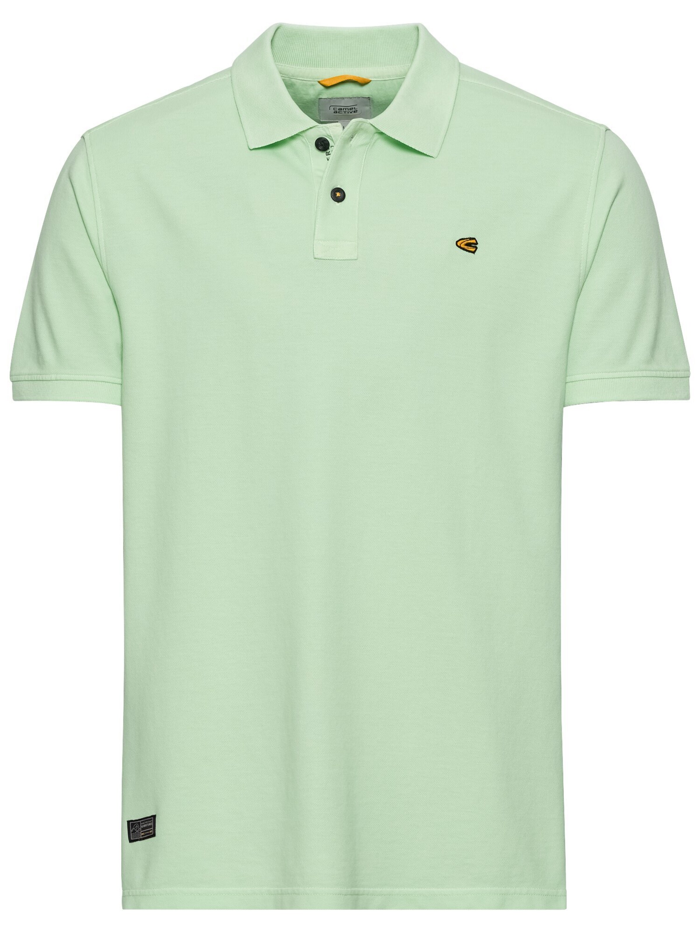 CAMEL ACTIVE Poloshirt in Grün: Vorderseite