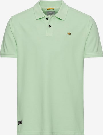 CAMEL ACTIVE Shirt 'Piqué' in Groen: voorkant