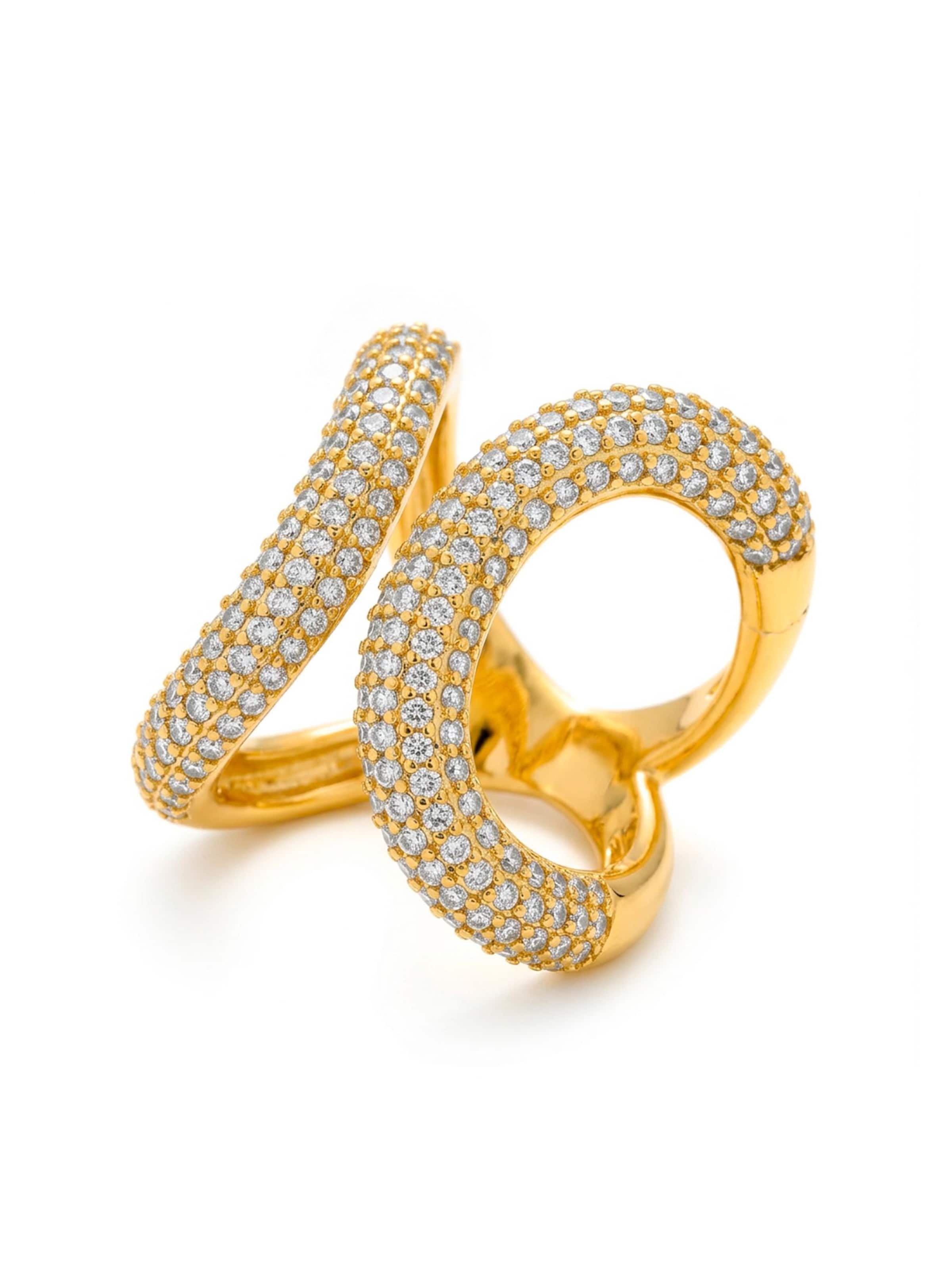 Luxenter - Anillo 'Rudma' en oro: frente