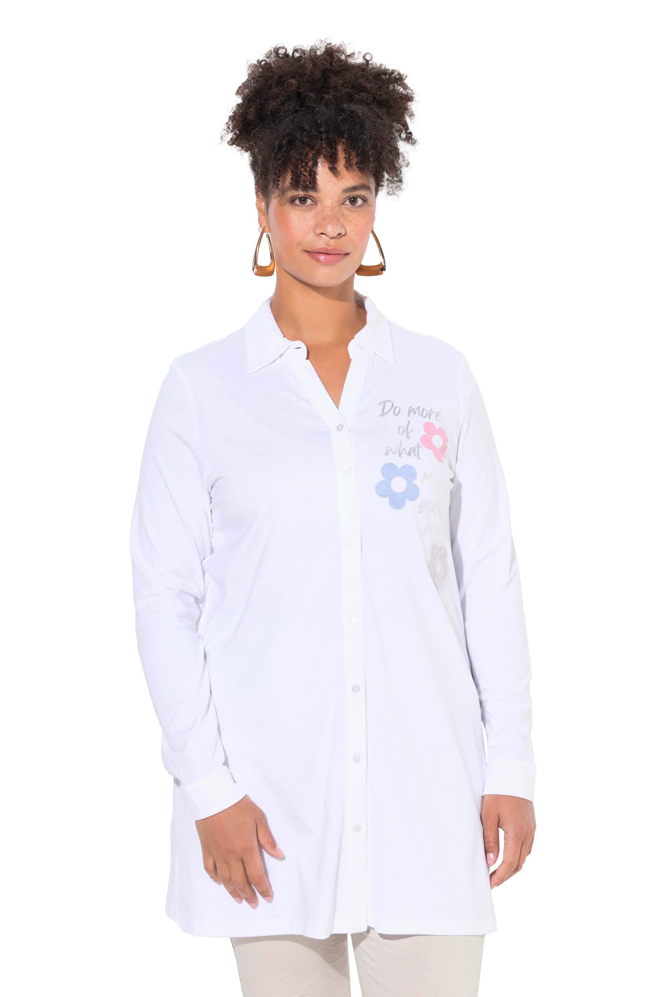 MIAMODA Blouse in White: front