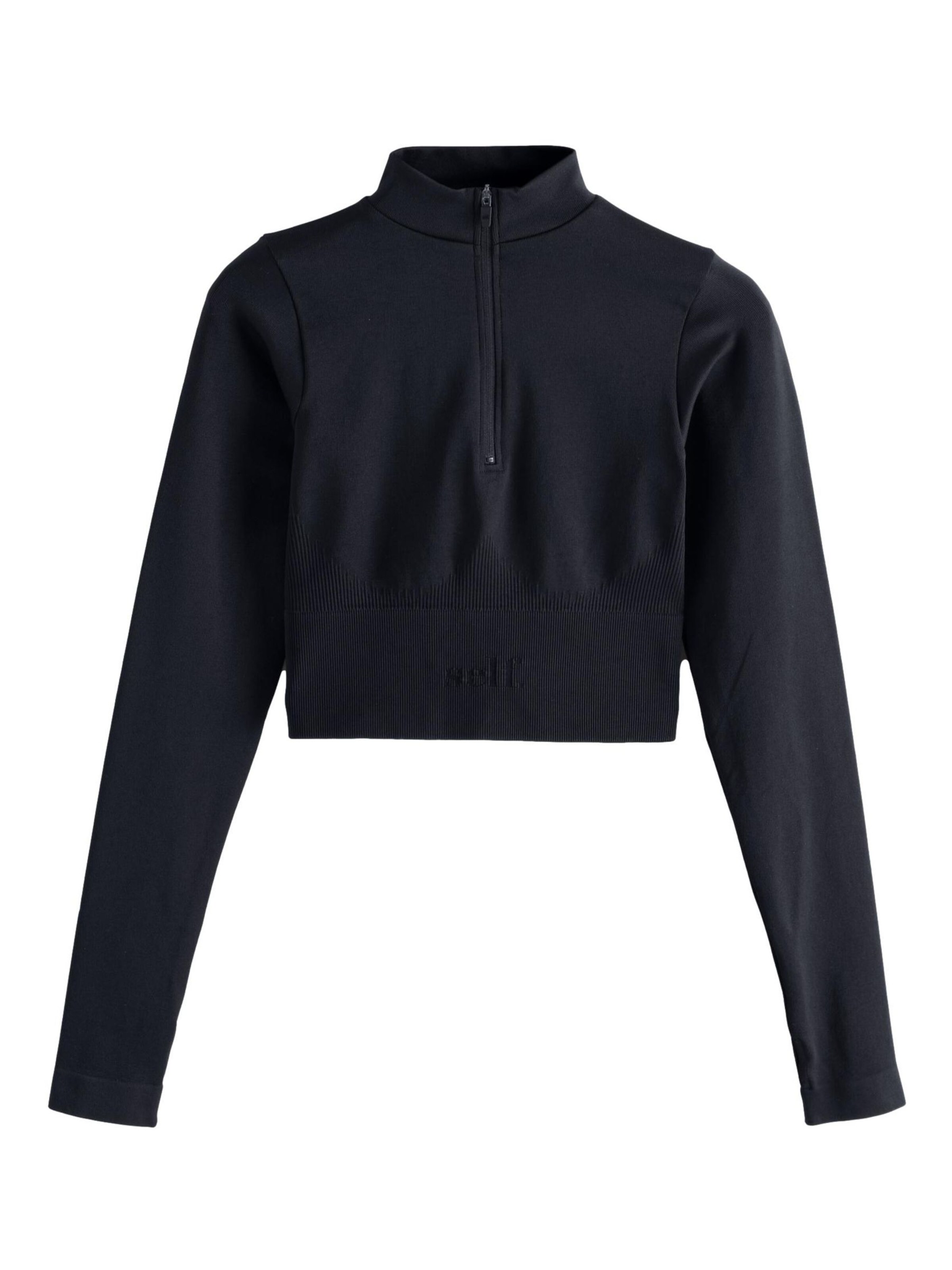 self. Shirt in Black: front