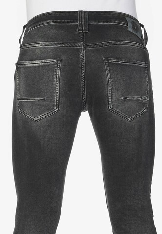 Le Temps Des Cerises Skinny Jeans in Zwart