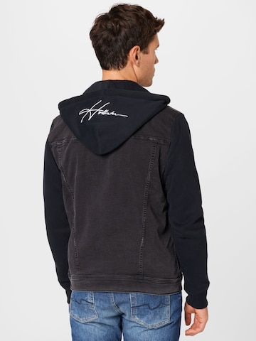 HOLLISTER Jacke in Schwarz