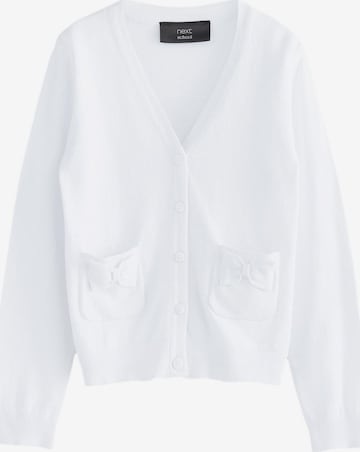 Next Knit cardigan in White: front
