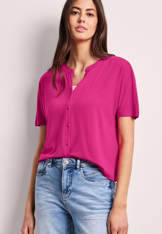 STREET ONE Blouse in Pink: front