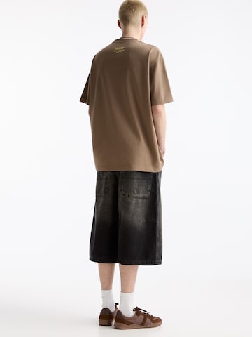 Pull&Bear Bluser & t-shirts i brun