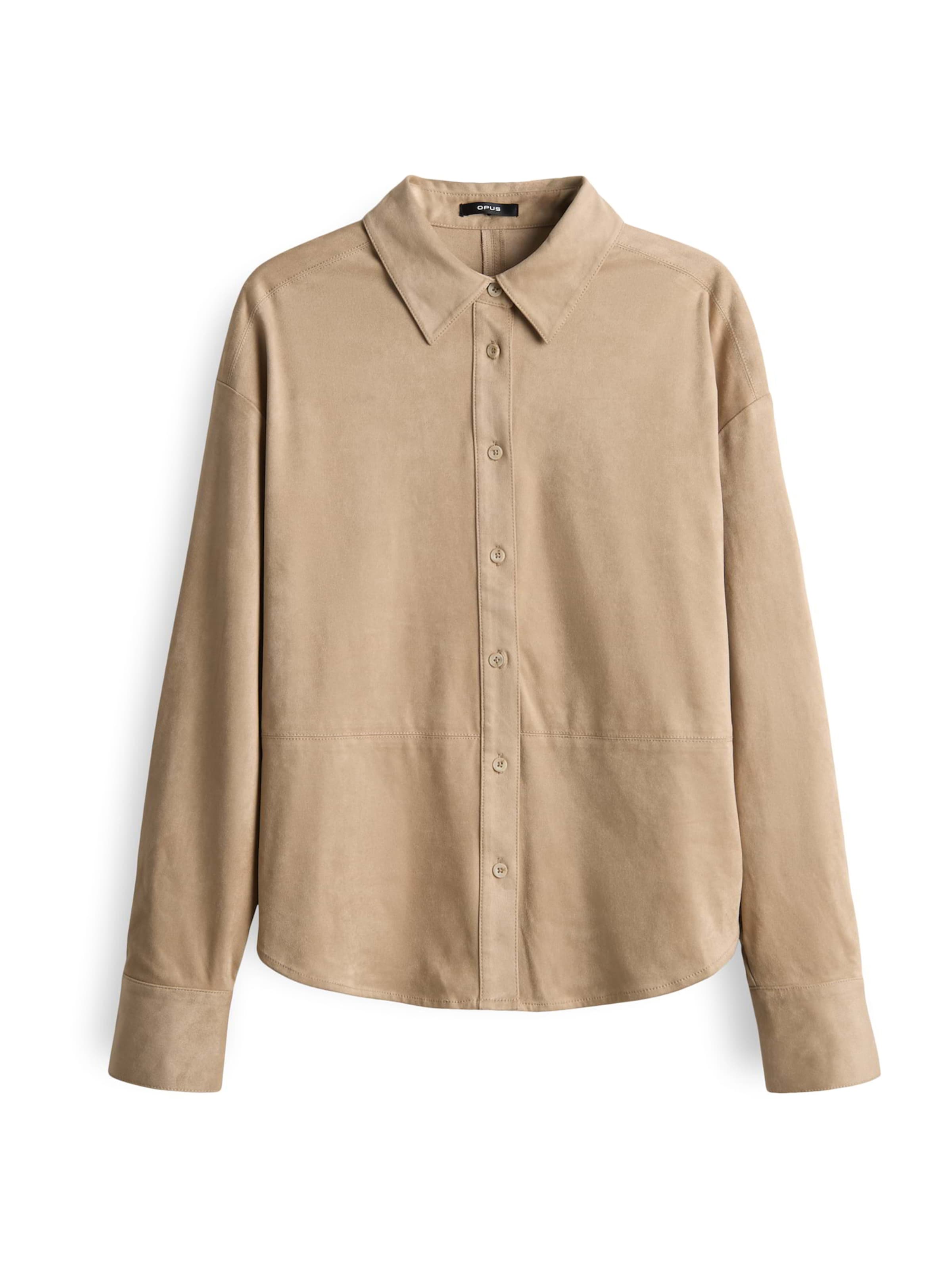 OPUS Blus 'Felour' i beige, Produktvy