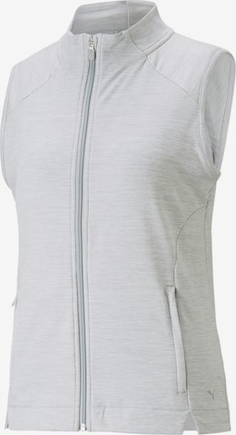 PUMA Vest 'Heather' in Grey: front