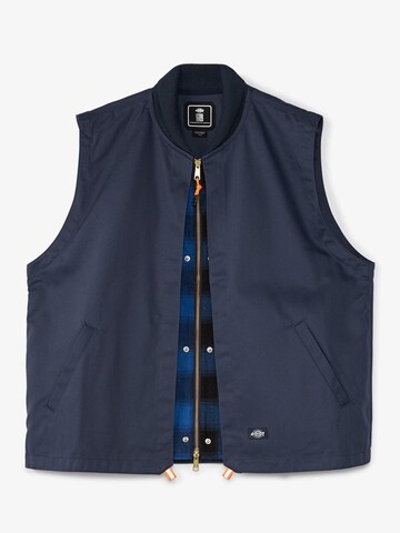 Gilet di DICKIES in blu: frontale