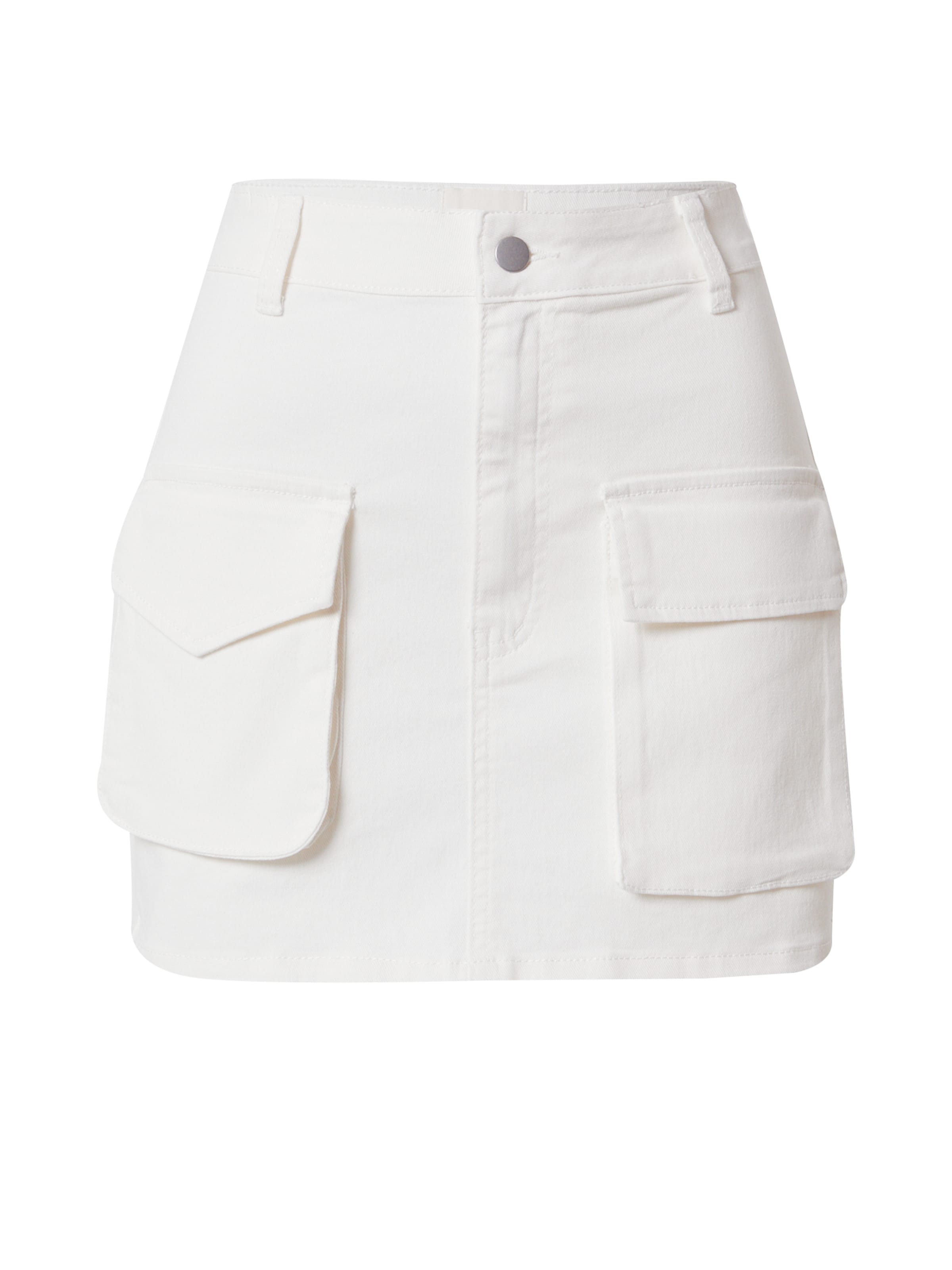 ABOUT YOU x Laura Giurcanu Skirt 'Yaren' in White: front