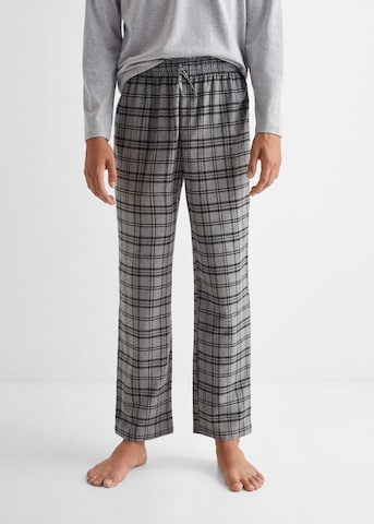 MANGO TEEN Pajamas 'Alpes' in Grey