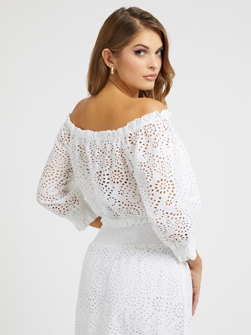 GUESS - Blusa em branco