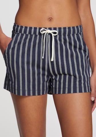 VIVANCE Pyjamashorts in Blau