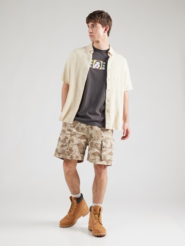 Volcom T-Shirt 'SPACE THING' in Grau
