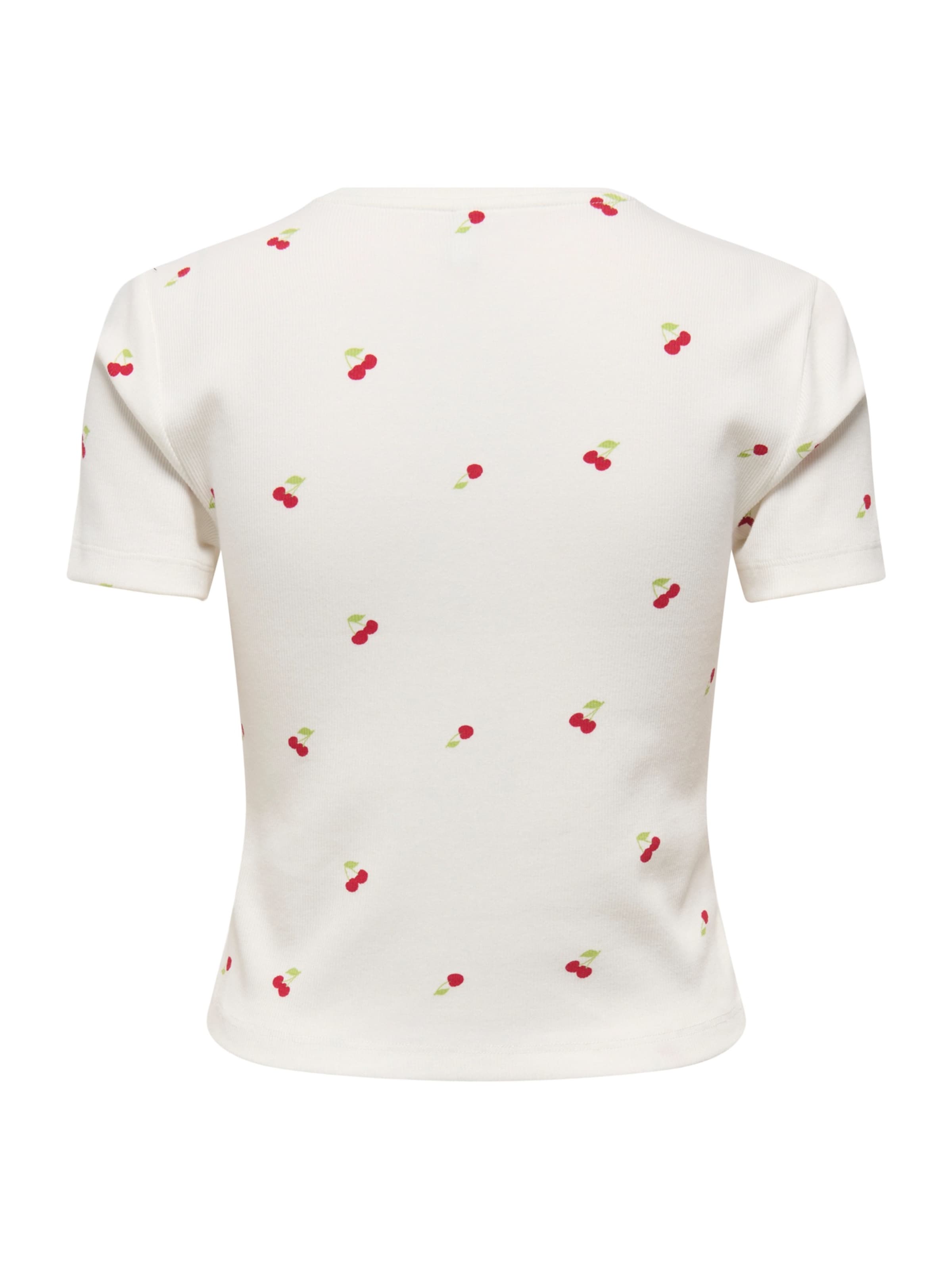 ONLY Футболка 'ONLFENJA' в Белый