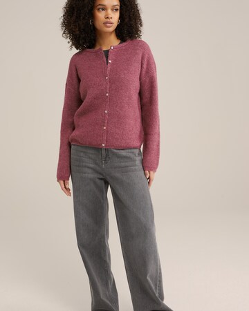 Cardigan WE Fashion en rouge