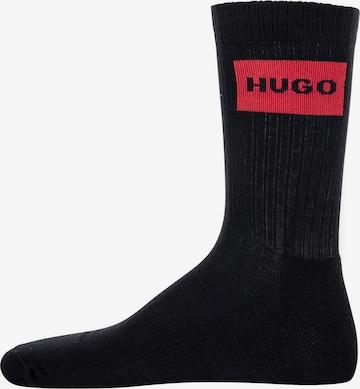 HUGO Red Къси чорапи в черно