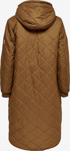 Manteau mi-saison 'Sandy' ONLY en marron