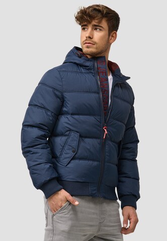 Veste d’hiver 'Adrian ZA' INDICODE JEANS en bleu