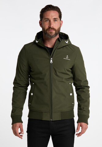 DreiMaster Maritim Between-Season Jacket in Green: front