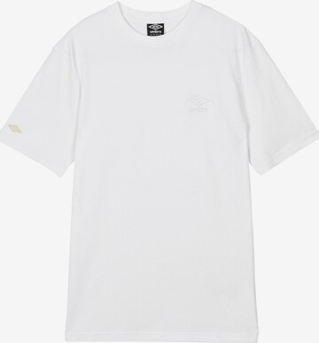 UMBRO Performance Shirt in White: front