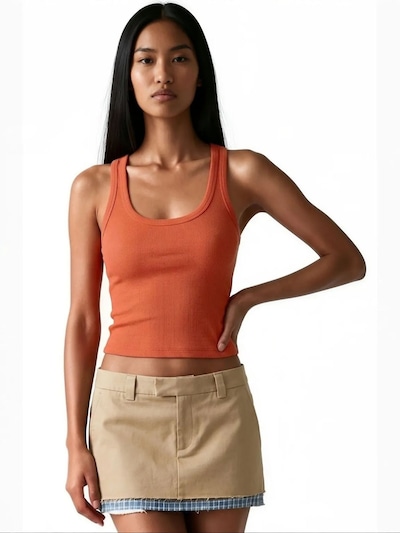 Busem Haut 'Tanktops & Camis' en S en orange, Vue avec produit
