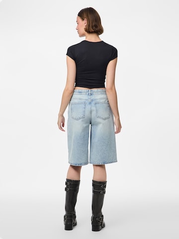 PIECES Wide leg Jeans 'PCSelma' in Blauw
