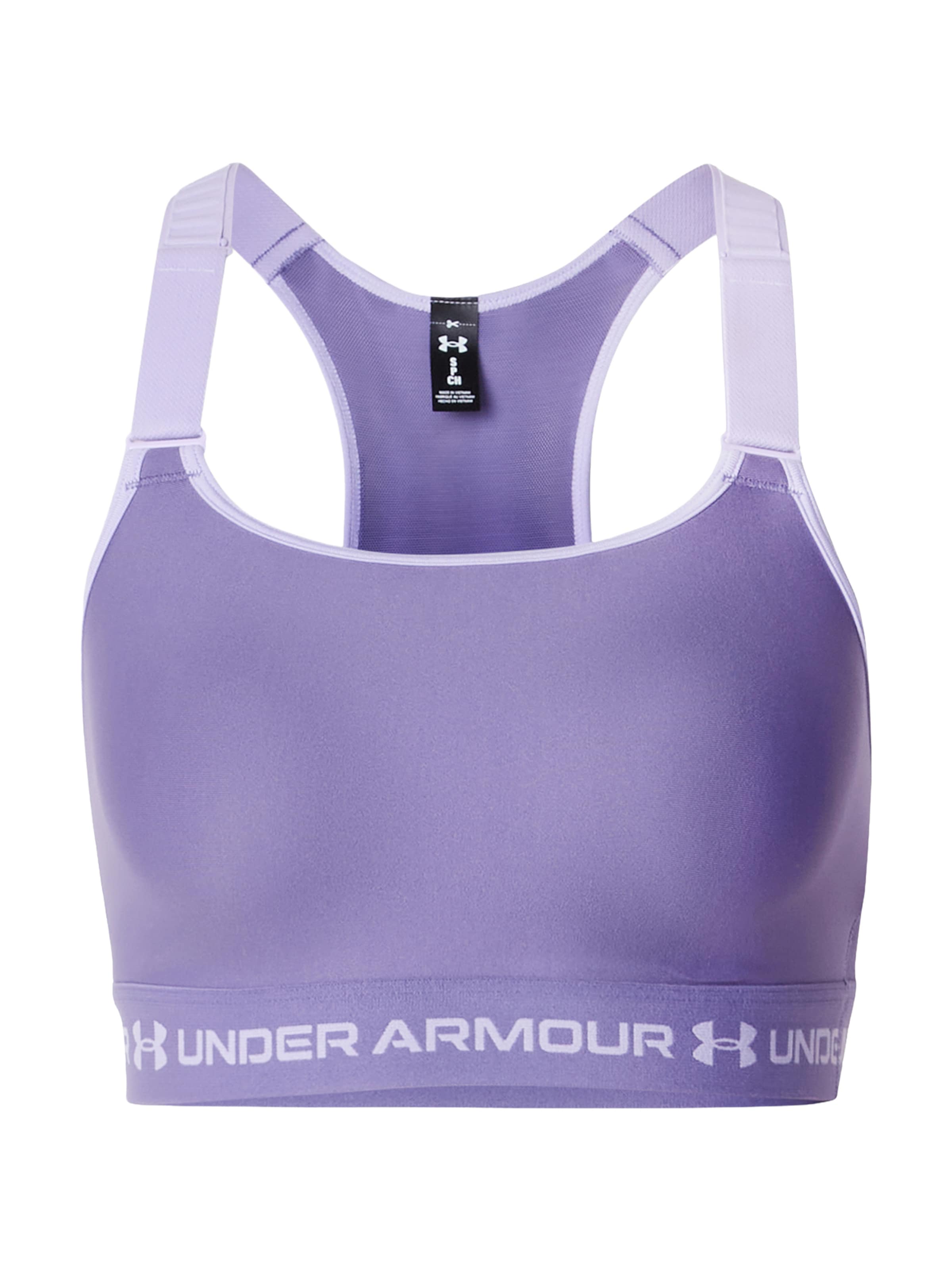 UNDER ARMOUR Αθλητικό σουτιέν σε λιλά: μπροστά