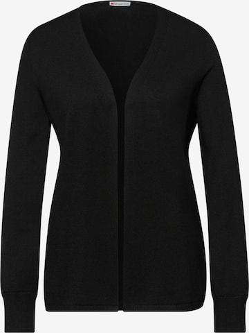 STREET ONE Strickjacke in Schwarz: Vorderseite