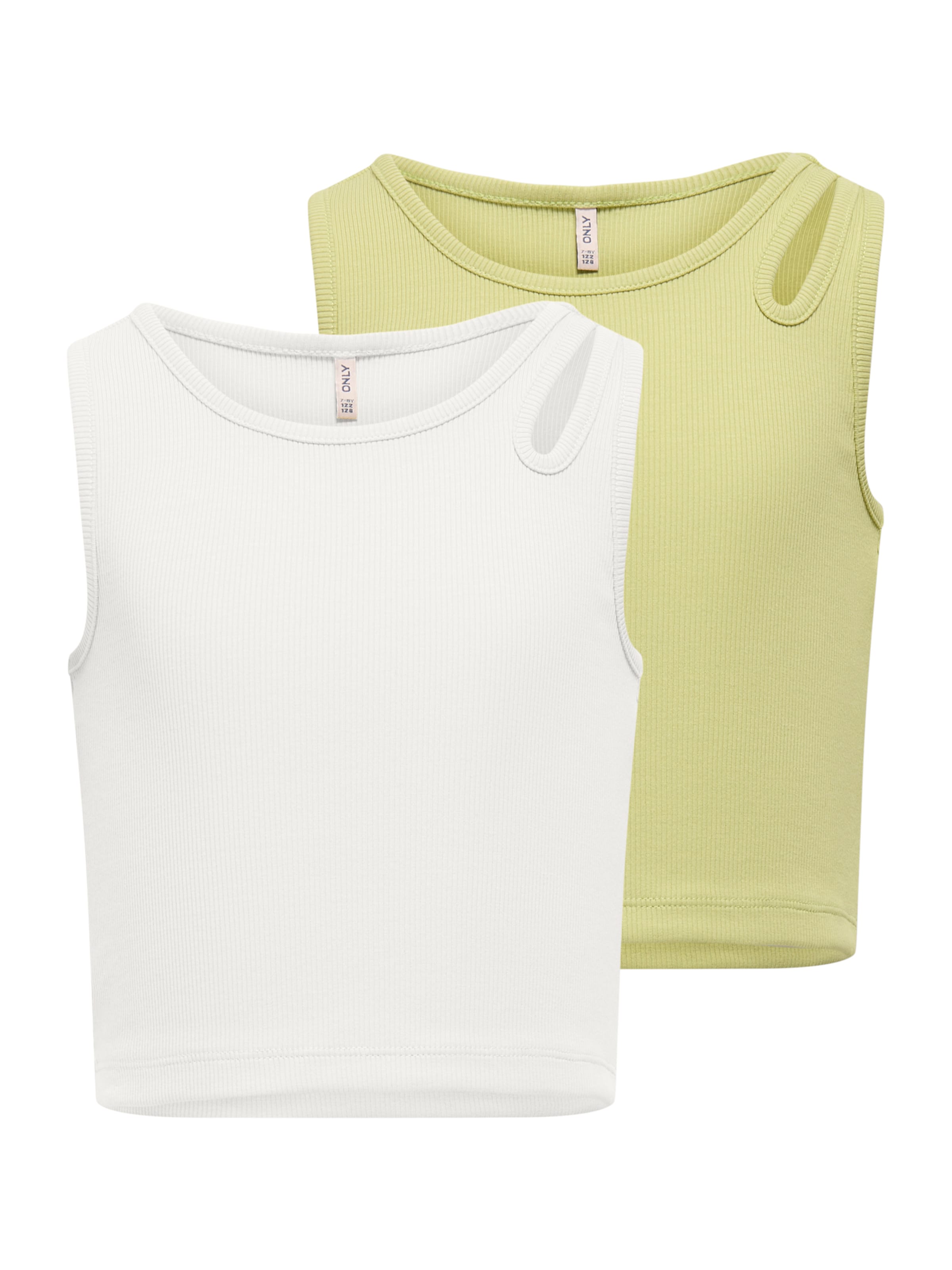 ONLY GIRLS Τοπ 'KOGNESSA' σε πράσινο: μπροστά