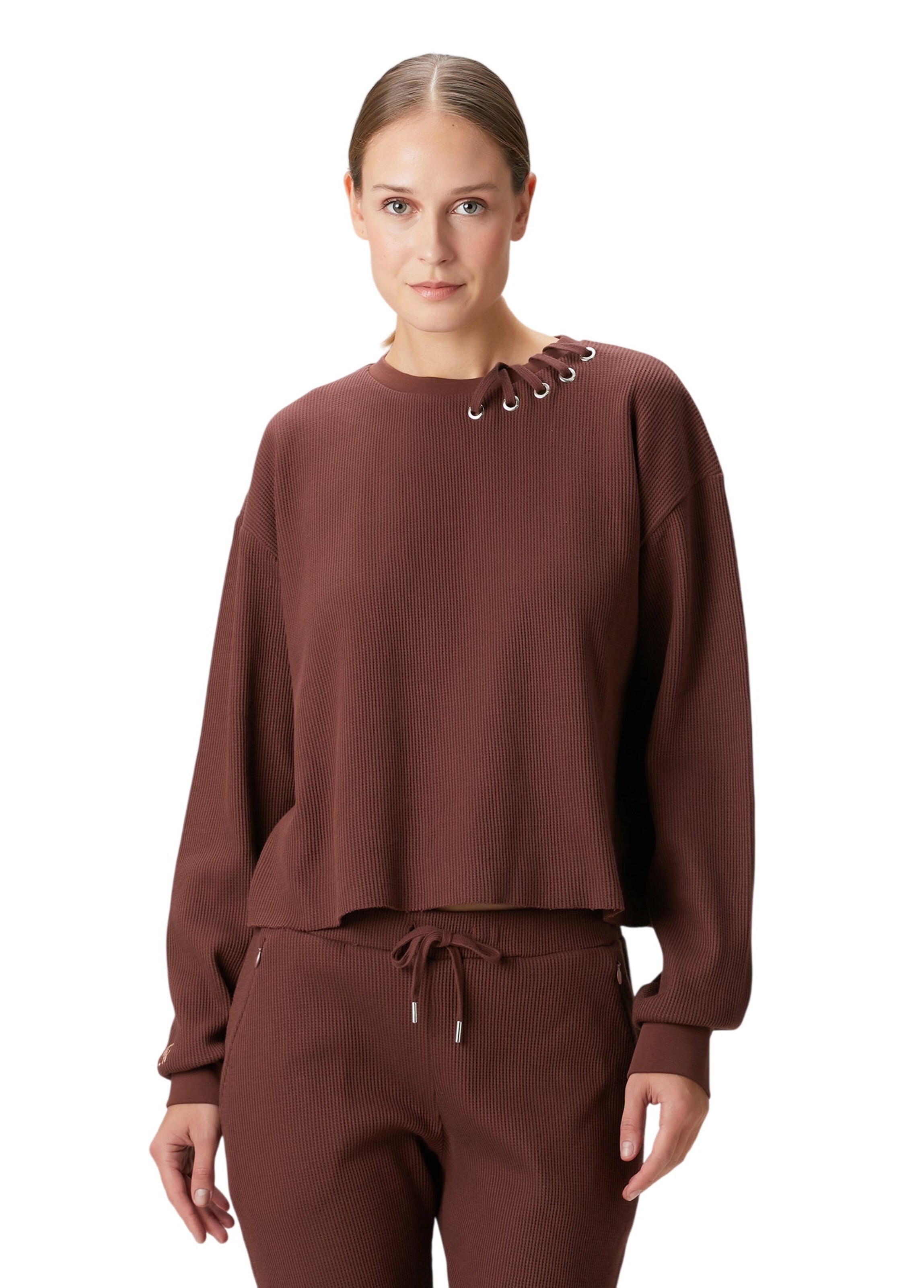 BASSIGUE Sweatshirt in Braun: Vorderseite