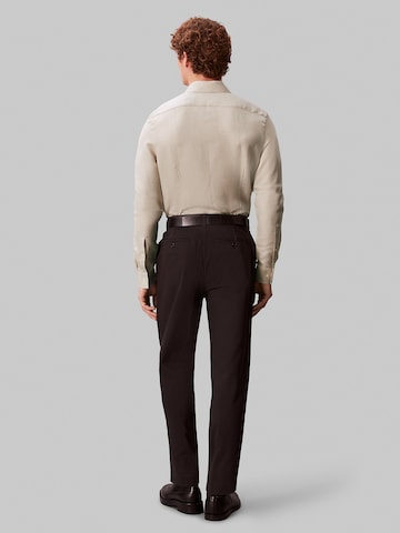 Fit confort Chemise Calvin Klein en beige