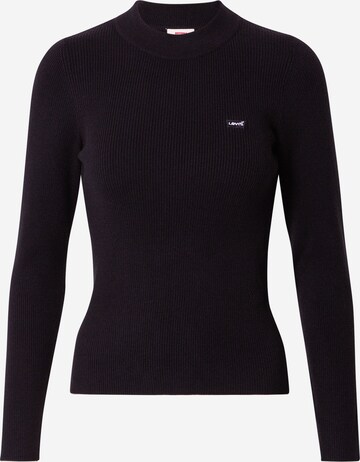 LEVI'S ® Свитер 'Crew Rib Sweater' в Черный: спереди