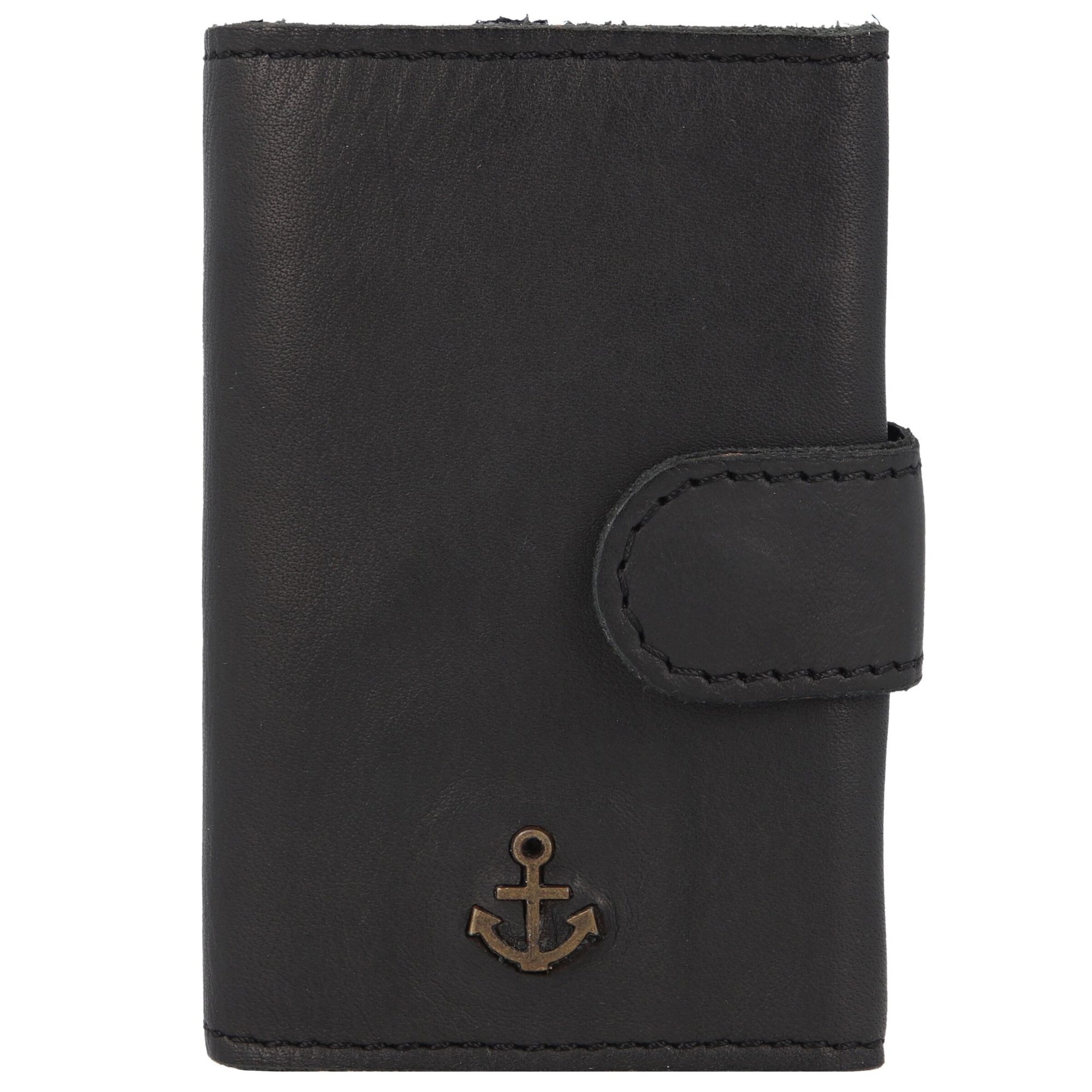 Harbour 2nd Wallet 'Anchor Love Robin' in Grey: front
