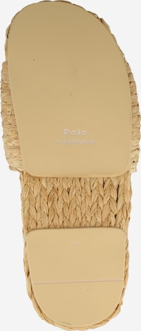 Mule Polo Ralph Lauren en beige