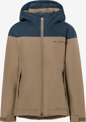 VAUDE Weatherproof jacket 'Lulea' in Grey: front